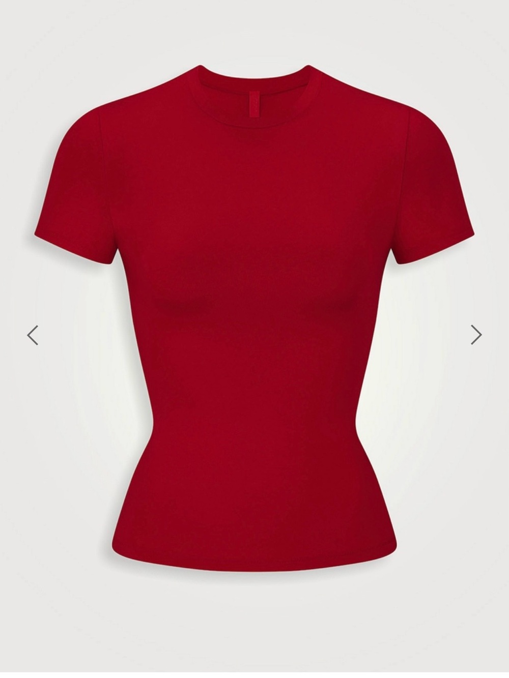 BNWT SKIMS Cotton Jersey T-Shirt size extra small in Brick
